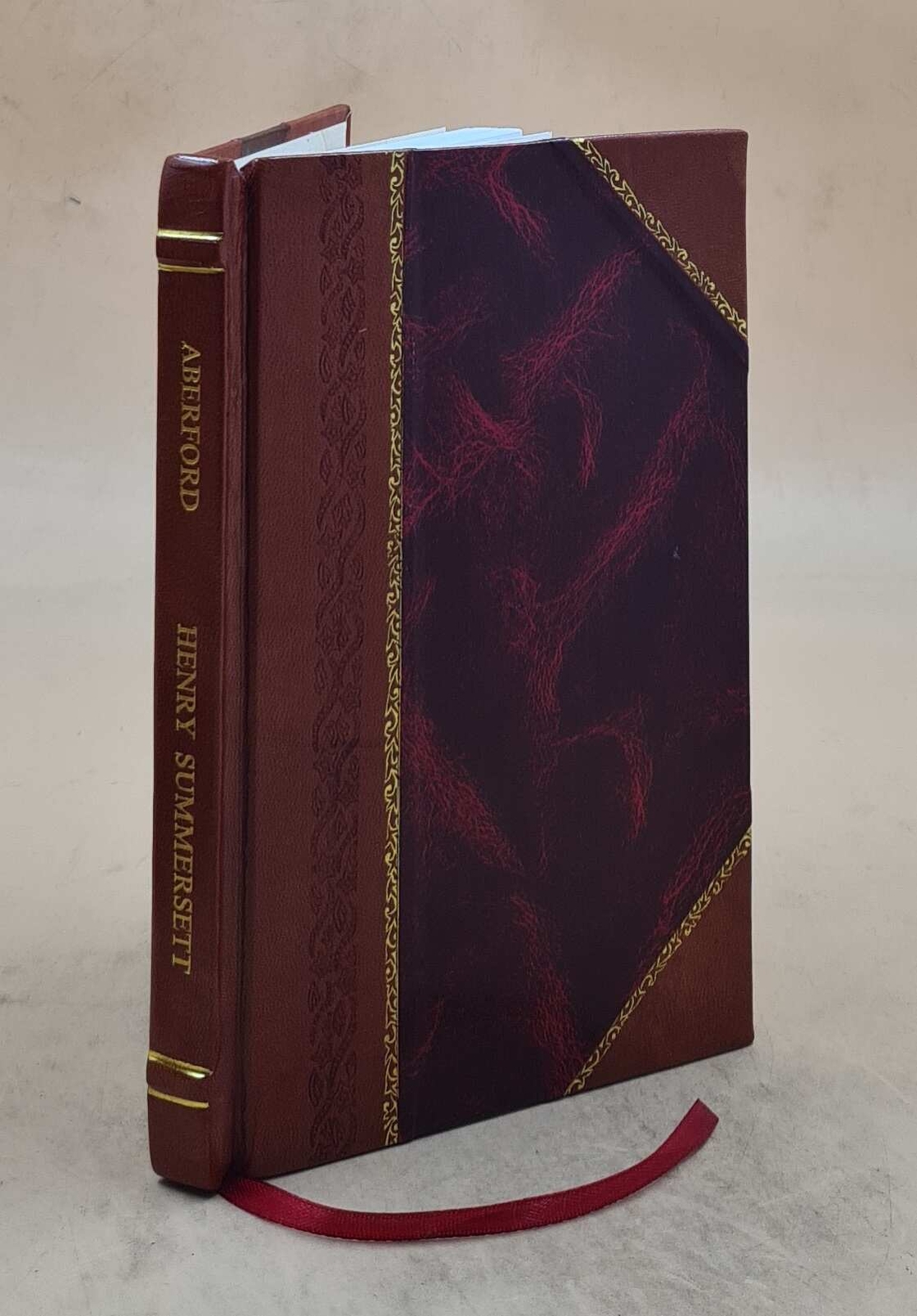 Aberford A Novel by Henry Summersett 1798 Leather Bound Edition