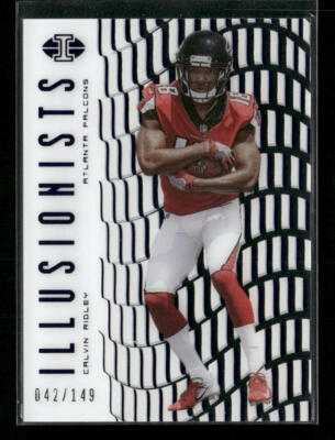 2018 Panini Illusions #ILL-CR Calvin Ridley Illusionists #/149