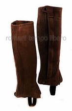 Faux Leather Riding Legs Ghette