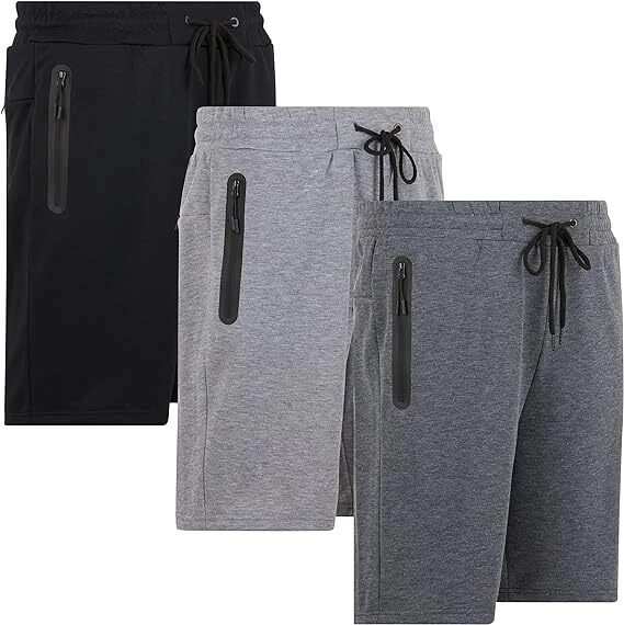 3 Pack: Men Sweat Shorts Soft Casual Cotton French Terry Fleece Lounge Gym Short
Opens in a new wind