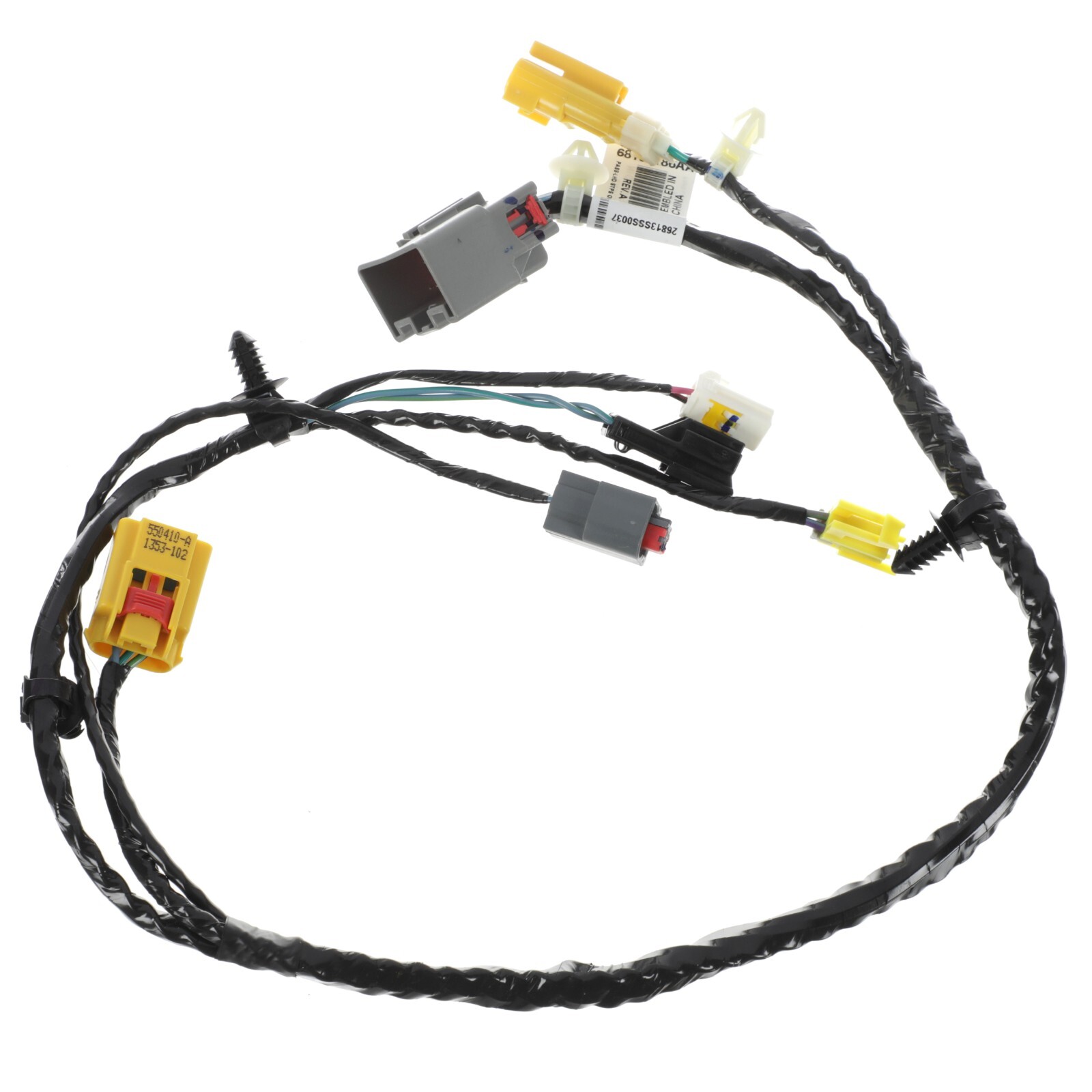 Cableado de asiento eléctrico derecho para Town & Country Grand Caravan 2011-2013 (P/N 68102186AA)
