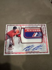 2020 Leaf Trinity Mike Baumann Tag Patch Auto /25