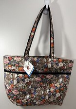 Tote Bag Cooler Reusable with Zipper '111 Main' Made in USA New-Like Condition