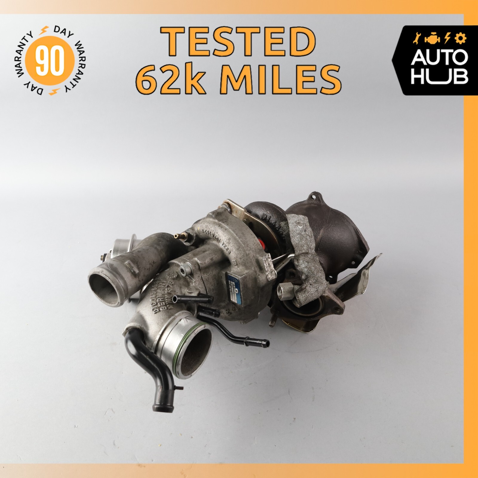 03-08 Bentley Continental GTC GT 6.0L W12 Turbocharger Turbo Right Side OEM 62k