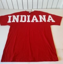 Indiana Hoosiers Large Print 90’s T-shirt Size Large 