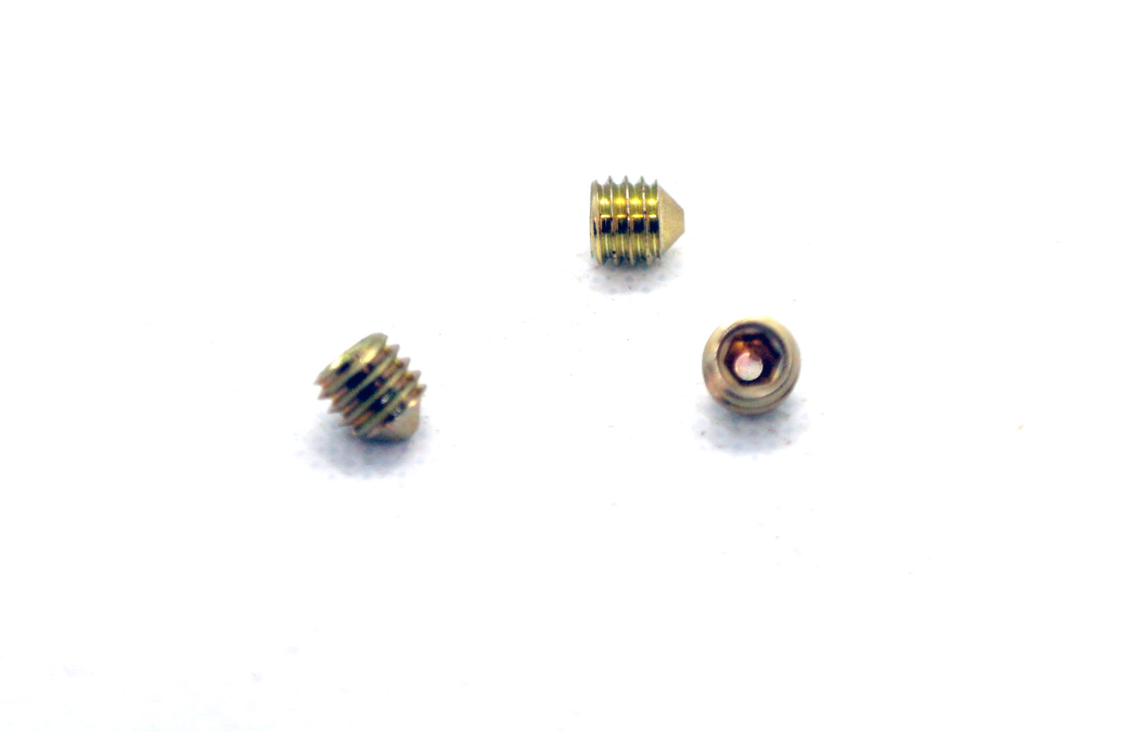 Grub Screws / Set Screws for door handles Cone point M4 4mm/ M5 5mm/ M6