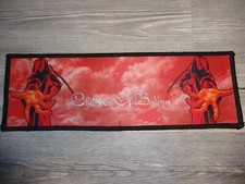 Children of Bodom Patch Back Strip Backpatch Death Metal In Flames