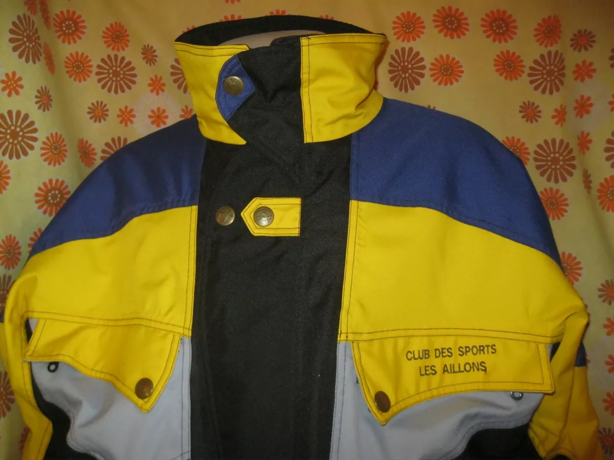 Ancienne VESTE de SKI CLUB DES SPORTS LES AILLONS Grande Taille XL