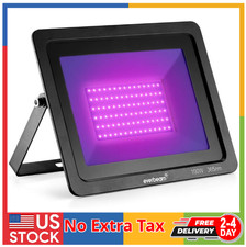 365Nm 100W UV LED Black Light - High Performance LED Bulbs IP66 Waterproof