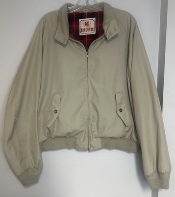 Baracuta G9 Harrington Jacket Size 44 Plaid Lined England VGC Read Description
