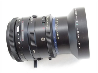 Mamiya-Sekor Shift Z f=75mm 1:4.5 W レンズ EXC++++!!】Mamiya Sekor Shift Z 75mm f/4.5 W Lens for RZ67