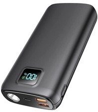 Portable Charger Power Bank 40000mAh, PD 30W, USB-C, LED Display Black