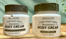 Beekman 1802 Pure Goat Milk Whipped Body Cream-8oz. Lot of 2 New Sealed