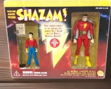 DC Direct Shazam! Deluxe Action Figure Set W/ 2 Figures- Box Damage/See Pics (c)
