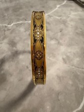 Michaela Frey Armreif Vergoldet Emailliert