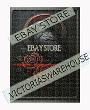 500 piece jigsaw puzzle Raven rose gothic mystery symbolism occult