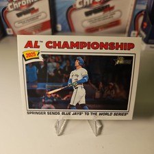 2026 Topps Heritage George Springer Chrome AL Championship #276 Blue Jays 
