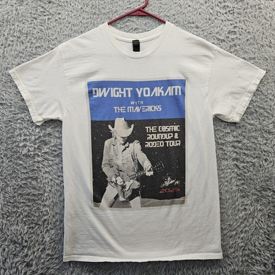 #ad Dwight Yoakam T Shirt Medium Cosmic Roundup Tour the Mavericks 2025 *Pin $10.49