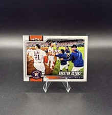 2026 Topps Series 1 Houston Astros Division Champions #89 Team Card