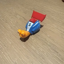 2.5" Dreamworks Turbo Racing Team Shell Racers Roller Toy HTF Number 5 Racer