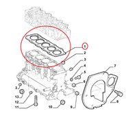 Zylinderkopfdichtung Fiat Marea - Alfa 166 - Lancia Kappa Original 46442437
