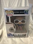 Funko Pop! Rocks Elton John #63 Red, White, Blue With Protector