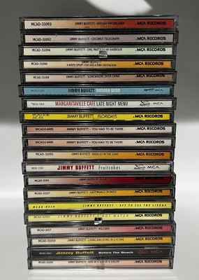  Jimmy Buffett Music CD's (20) $4 Each