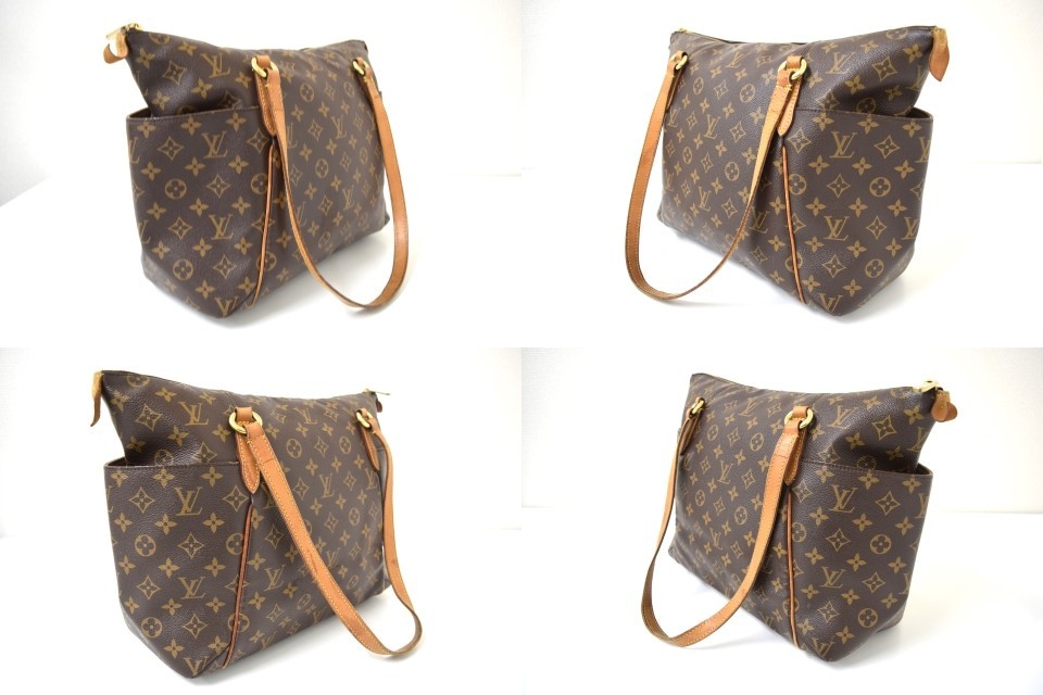 みー Auth Louis Vuitton Totally MM Tote Bag Monogram Canvas M56689 LV