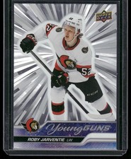 2023-24 Upper Deck Young Guns Silver Outburst Roby Jarventie #705 Ottawa