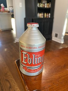 EBLING IRTP Cone Top Beer Can EBLING BREWING CO., NEW YORK