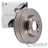 2X NK Bremsscheiben 251Mm BelÜFtet Vorne Passend FÜR Mitsubishi Attrage Space |