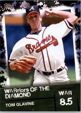 2020 Topps Warriors of the Diamond Black #WOD30 Tom Glavine /299 - BB