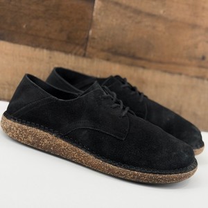 Birkenstock Gary Oxford Shoes 44 M9 L11 Minimal Comfort Leather Classic Heritage Gary Suede Leather in Color Black | BIRKENSTOCK Bahrain main image 2