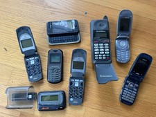 Vtg 1990s Mobile Motorola Pager Cell Phone Prop Parts Halloween Cellular Lot