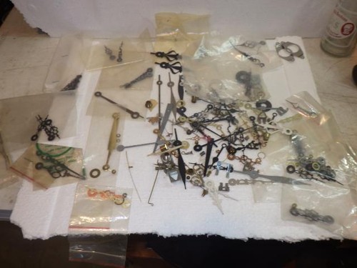 LARGE LOT of CLOCK HANDS 50+ Quantity Clock Part Parts Nice Condition