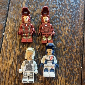 4 PACK- LEGO Iron Legion Minifigure sh168 From Set 76038 Marvel Super Heroes