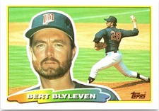 Bert Blyleven 1988 Topps Big #180 Minnesota Twins
