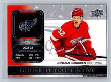 2023-24 Upper Deck Jonatan Berggren Rookie Retrospective #RR-14