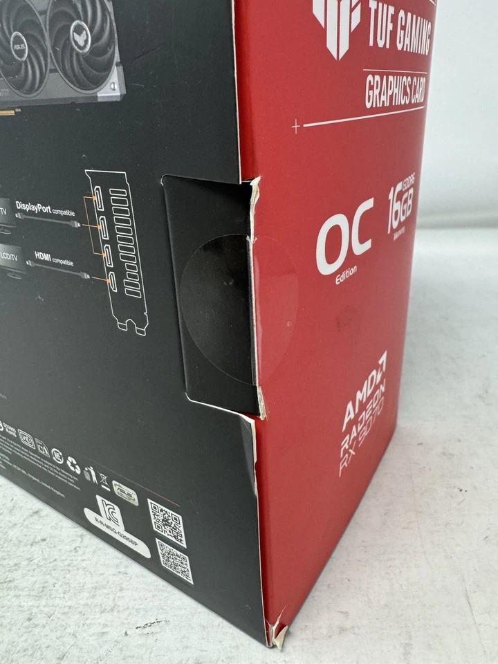 ASUS TUF Gaming Radeon RX 9070 OC Edition 16GB GDDR6 Gaming Graphics Card - Image 3 of 4
