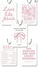 Pink 5pc Car Air Freshener Cute Girly Inspirational Coquett Style: B-Christian