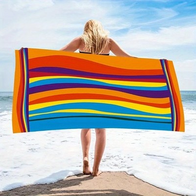 Extremely Soft Microfiber Towel for The Beach And Camping - Quick-Drying, Abso