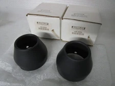 Supertrapp Kerker 3.5" Tapered Black Muffler End Caps for Harley (PAIR)