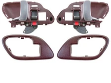 For 1995-2000 GMC C3500 Interior Door Handle and Bezel Set 63696YBND 1996 1997