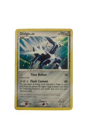Dialga 1/130 Holo Rare Diamond and Pearl Pokémon Card