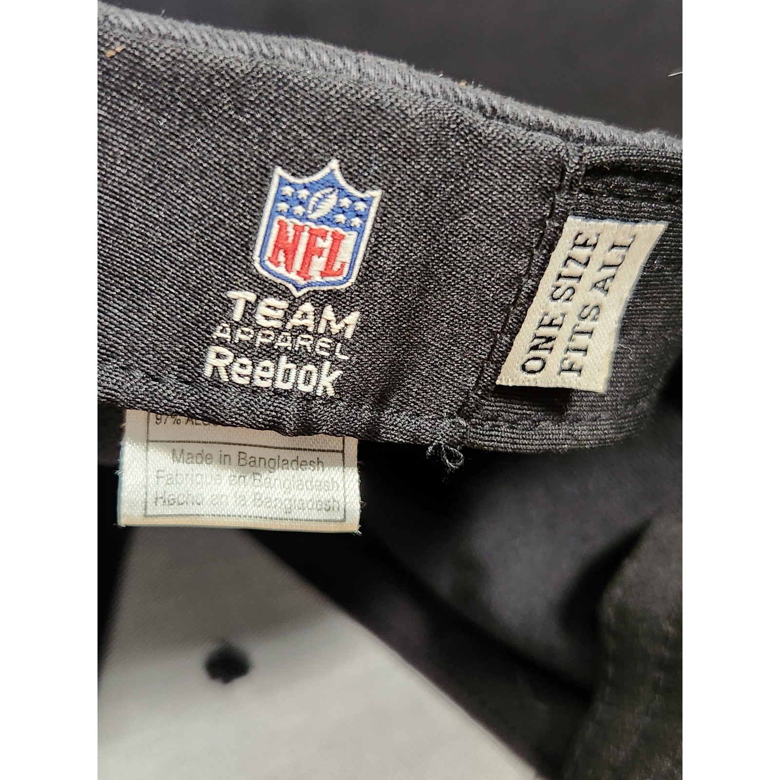 Pittsburgh Steelers Reebok NFL Flex Hat Cap Black Yellow Embroidered Logo thumbnail 7