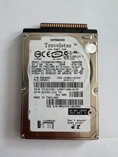 Hitachi Travelstar internal hard disk drive HDD Model Number IC25N020ATMR04-0