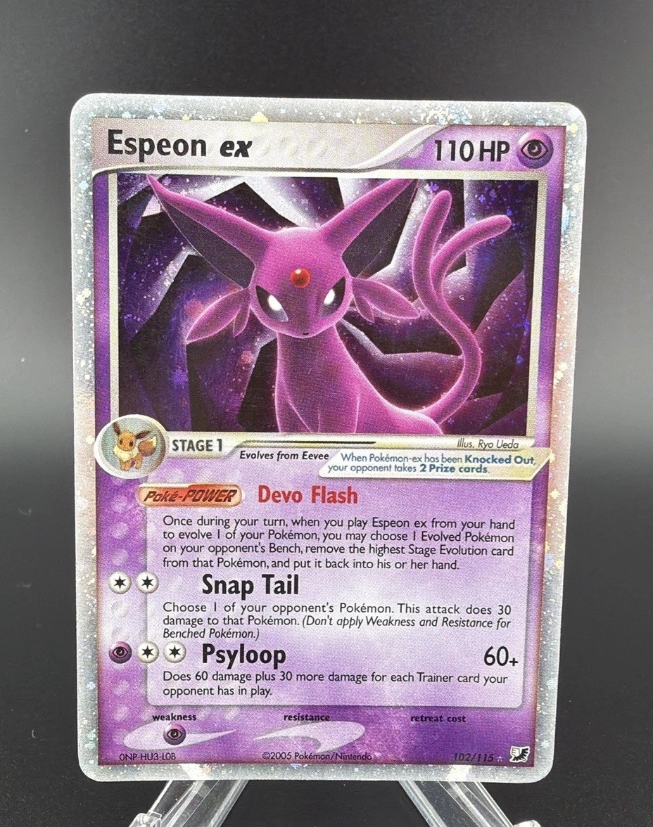 Espeon ex 102/115 Unseen Forces Holo MP
