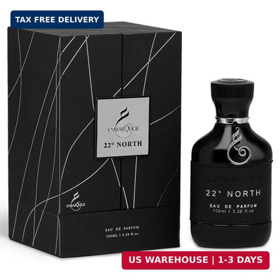 #ad EMBAROUGE 22° North Eau De Parfum Long Lasting Luxury Perfume for Men amp; Women $53.36