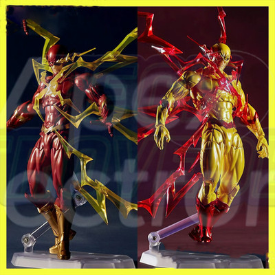 Arkham DC Justice League The Flash Action Figure Reverse Flash Model Mobile 20cm