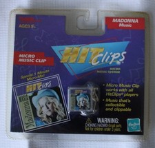 Tiger Hit Clips Madonna Music Micro works with HitClips Player Sealed